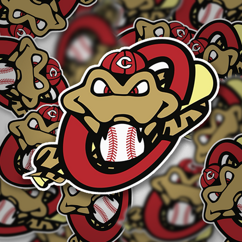 COPPERHEADS BASEBALL DECAL