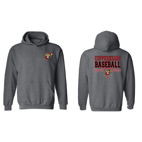 COPPERHEADS BASEBALL HOODIE