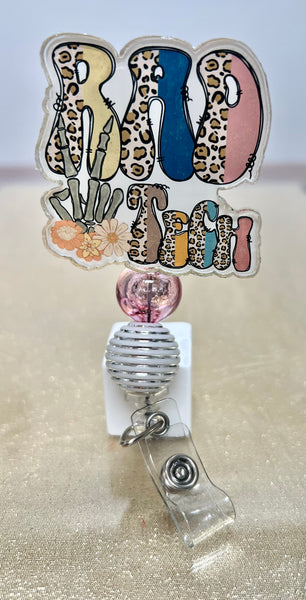 ACRYLIC FASHION BADGE REEL