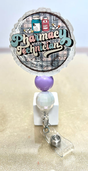 ACRYLIC FASHION BADGE REEL