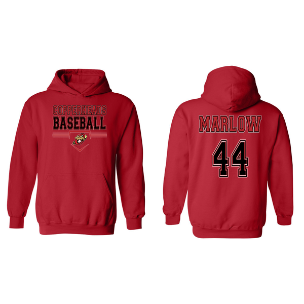 COPPERHEADS BASEBALL HOODIE