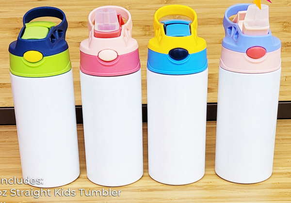 TUMBLER: Kids 12oz Stainless Steel Water Bottle