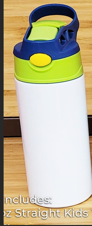 TUMBLER: Kids 12oz Stainless Steel Water Bottle